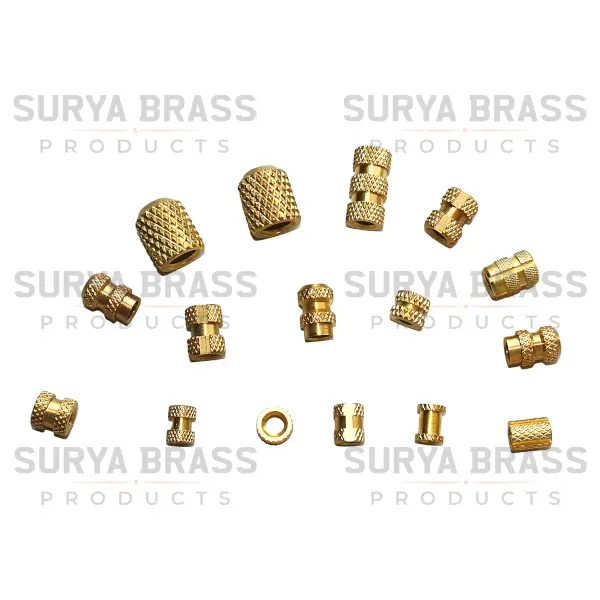 Brass Knurled Insert